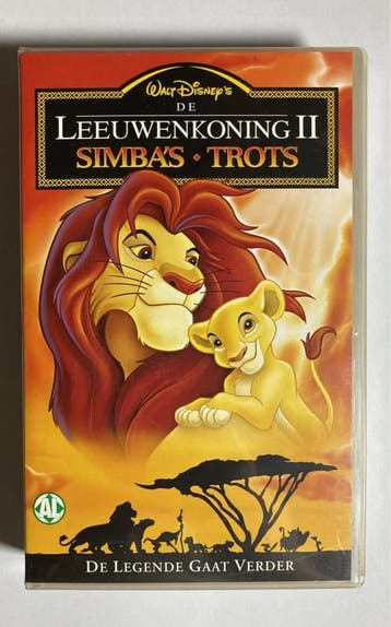 THE LION KING 2 SIMBAS PRIDE (VHS), Cd's en Dvd's, Gebruikt