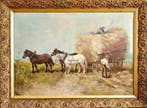 Paul Henry Schouten (1868-1922) - Hooiwagen met paarden