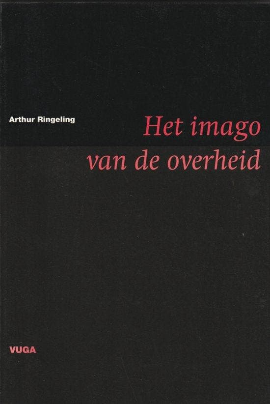 Imago van de overheid - Ringeling, Boeken, Studieboeken en Cursussen, Verzenden