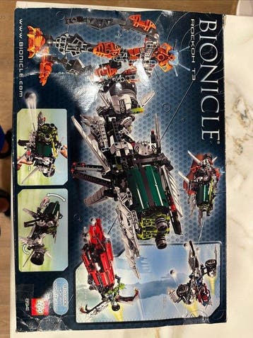 Lego Set - 8941 - Bionicle - Rockoh T3, Nieuw