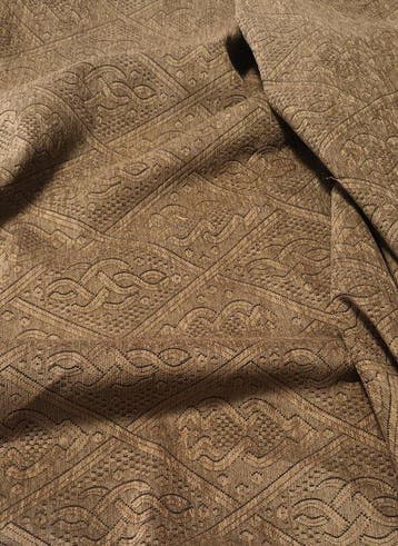 San leucio velluto damascato colore castoro 500x140 cm -