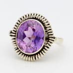 Ring - 14 karaat Geel goud Saffier, Nieuw