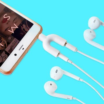 Y-Vorm AUX Koptelefoon Splitter - Headphone Dual Audio, Verzenden