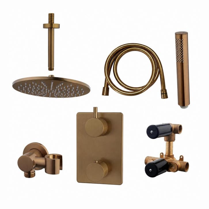 Boss & Wessing Inbouw Regendouche Set 15 Cemal Rechthoek, Bricolage & Construction, Sanitaire, Enlèvement ou Envoi
