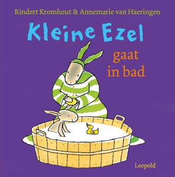 Kleine ezel gaat in bad 9789025865863 Rindert Kromhout, Verzenden, Zo goed als nieuw, Rindert Kromhout