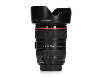 Canon EF 24-105mm f/4 L IS USM - Zoomlens - 1 jaar garantie, Ophalen of Verzenden