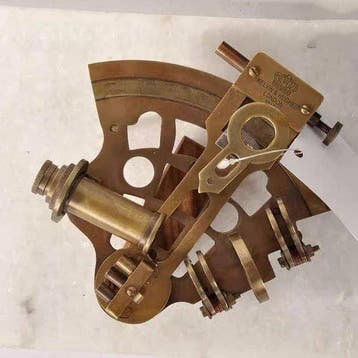 Sextant - Messing - messingsextant