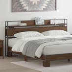 vidaXL Opberghoofdbord met opslag bruin eikenkleur Bewerkt, Verzenden