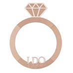 Rose Gouden Photobooth Frame Ring 74cm, Verzenden, Nieuw
