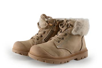 Milo & Mila Boots Meisjes in maat 24 Beige, Verzenden, Schoenen