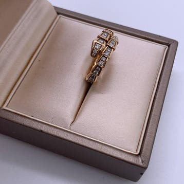 Bvlgari - Ring - Serpenti Viper - 18 karaat Roségoud, Nieuw