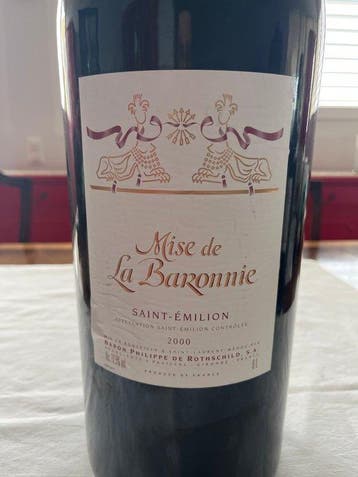 2000 Baron Philippe de Rothschild, Mise de La Baronnie -, Nieuw