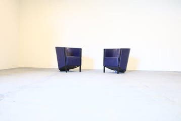 Moroso - Antonio Citterio - Fauteuil (2) - Novocento - Cuir,