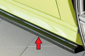 Side skirt aanzetstuk | geschikt voor Audi | A3 S-Line / S3, Auto-onderdelen, Verzenden, Nieuw, Audi