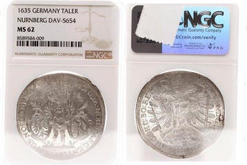 Duitsland, Nürnberg, stad. Reichstaler 1635