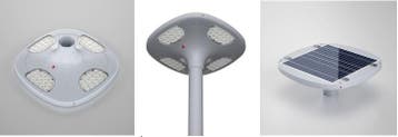 ACTIE  LED solar lantaarnpaal armatuur + zonnepaneel + afsta, Verzenden