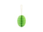Lichtgroene Honeycomb Paasei 12cm, Verzenden, Nieuw