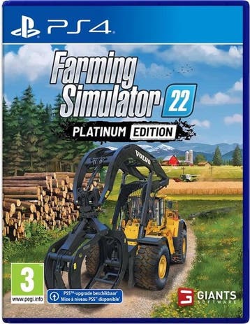 Farming Simulator 22 Platinum Edition (PS4 Games), Games en Spelcomputers, Ophalen of Verzenden, Zo goed als nieuw
