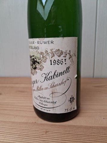 1986 Egon Müller Scharzhof, Scharzhofberger - Saar Kabinett, Nieuw