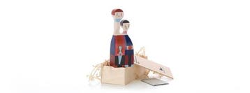 Decoratief ornament - Vitra - Alexander Girard - Houten Pop