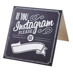 Bruiloft Tafeldecoratie Krijtbord Instagram, Verzenden, Nieuw