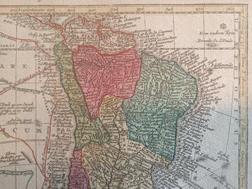 Zuid-Amerika - America Meridionalis; Matthäus Seutter -, Livres