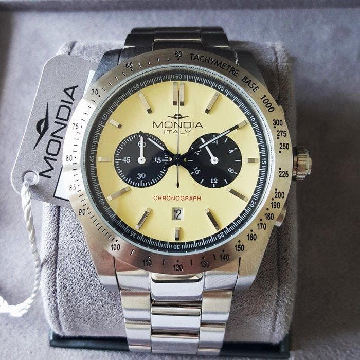 Mondia - Chronograph - Ivory - Multifunction - Tachymeter -, Bijoux, Sacs & Beauté, Montres | Hommes