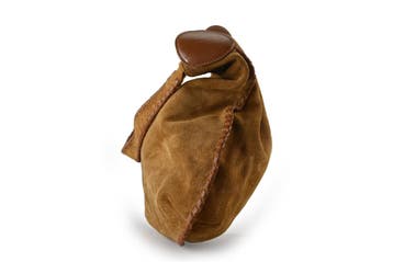 Manfield Schoudertas Bruin, Handtassen en Accessoires, Verzenden, Gebruikt, Bruin