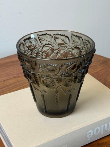 Barolac - Vase - Cristal - Vase Art déco Barolac, Antiquités & Art