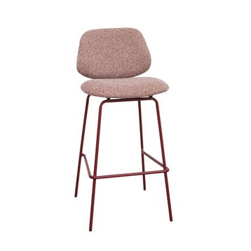 Nieuwe Barstoel Berry - Rood/Grijs, Ophalen, Nieuw