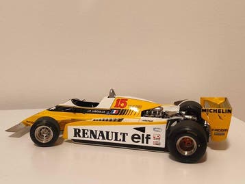 Exoto 1:18 - Voiture miniature - Renault - J.P. Jabouille