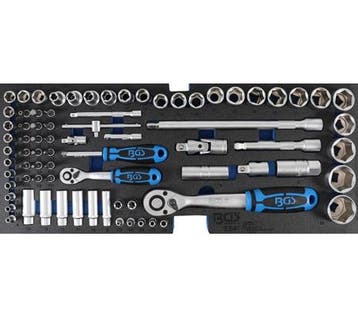 Bgs Technic FOAM gereedschapskistje dop set  1/2  6,3 mm (1/, Verzenden, Nieuw