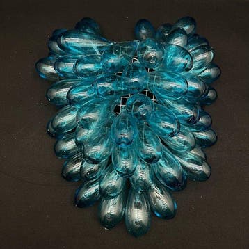 Applique murale - Gouttes de verre soufflé