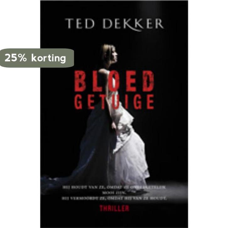 Bloedgetuige 9789024536351 Ted Dekker, Boeken, Thrillers, Gelezen, Verzenden