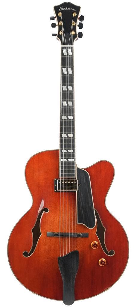 Eastman AR580CE Honeyburst, Musique & Instruments, Instruments à corde | Guitares | Électriques, Envoi