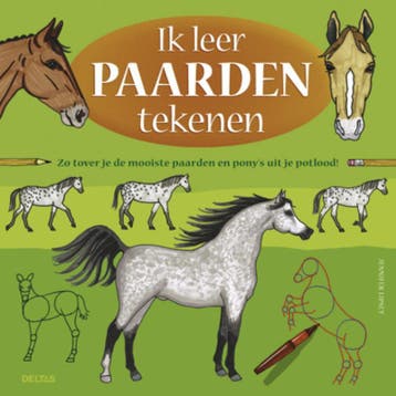 Ik leer paarden tekenen 9789044727531 Jennifer Lipsey, Verzenden, Zo goed als nieuw, Jennifer Lipsey