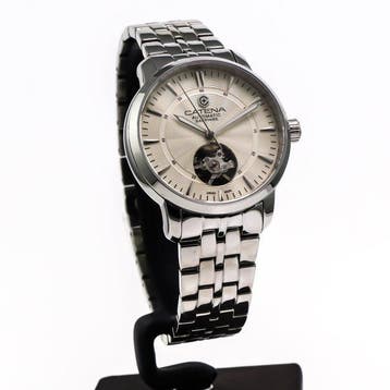 Catena - Automatic Swiss Watch Open Heart - CAD026-EM - Sans