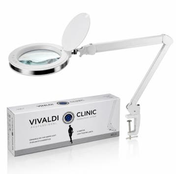 Loupelamp Vivaldi XXL 5 dioptrie Wit (Loupelampen), Verzenden, Hand- en Voetverzorging