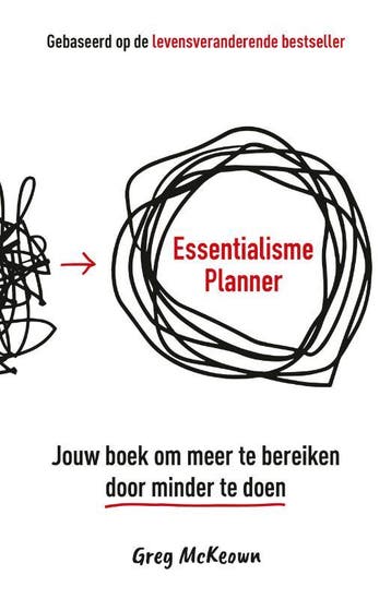 Essentialisme Planner | Greg McKeown | Nieuw, Verzenden, Nieuw, Greg McKeown