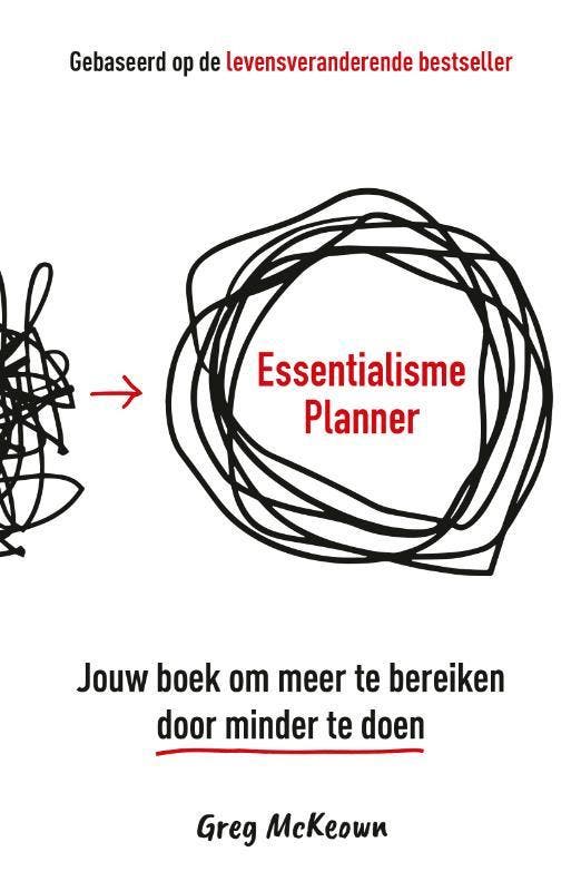 Essentialisme Planner | Greg McKeown | Nieuw, Boeken, Overige Boeken, Nieuw, Verzenden