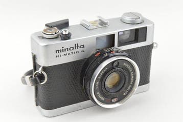 Minolta Hi-Matic G + Rokkor 1;2,8 f=38mm Appareil photo, Audio, Tv en Foto, Nieuw