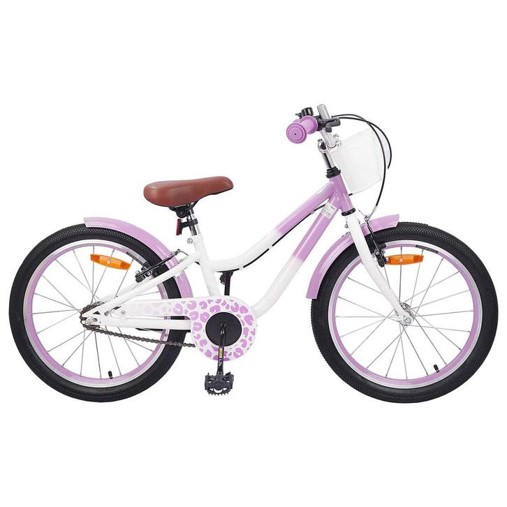 vidaXL Kinderfiets Met Zijwieltjes 18 Inch voor 5-7 jaar oud, Fietsen en Brommers, Fietsen | Racefietsen, Nieuw, Verzenden