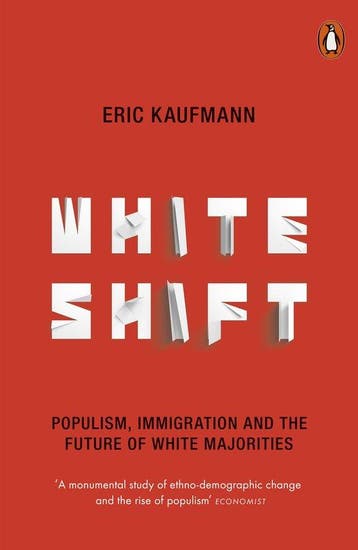 Whiteshift 9780141986630 Eric Kaufmann, Verzenden, Zo goed als nieuw, Eric Kaufmann