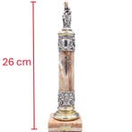 Sculpture, Virgen del Pilar con Niño - 26 cm - Argent,, Antiek en Kunst
