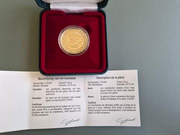 België. 2 Euro 2015 (2 coins) Proof (Zonder minimumprijs)