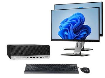 HP ProDesk 600 G5 SFF i5 9e Gen incl. 2 Monitoren + Windows, Computers en Software, Ophalen of Verzenden, Nieuw