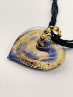 24 karaat - Murano-glas, Geel goud - Ketting met hanger -