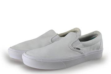Vans Instappers in maat 40 Wit, Kleding | Heren, Verzenden, Wit, Overige typen, Zo goed als nieuw