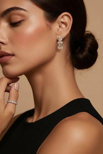 Sans prix de réserve - Boucles doreilles - 14 carats Or