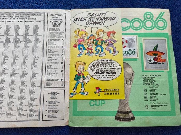 Panini WC Mexico 86 Maradona sticker in good condition,, Collections, Autocollants